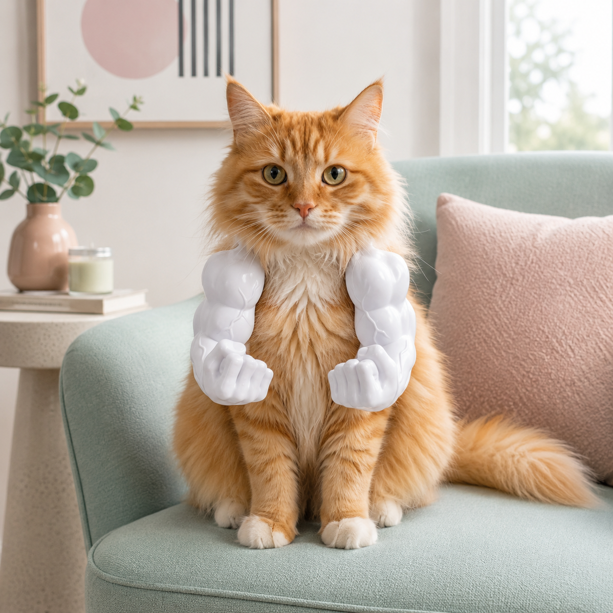 Bras Musclés pour Chat & Chien